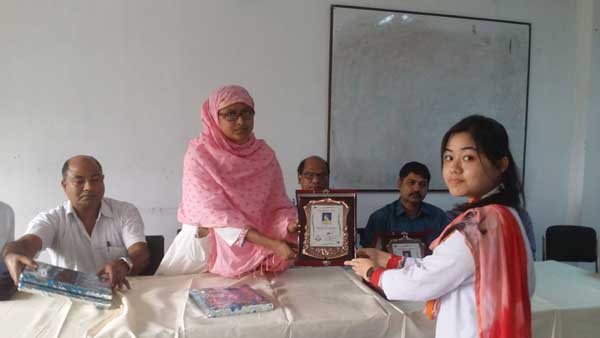 মেডিকেল কলেজের ৫ কৃতী শিক্ষার্থীকে সংবর্ধনা