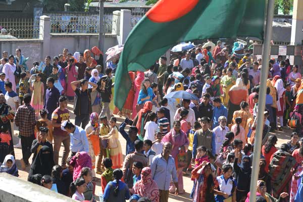 উৎসবমুখর পার্বত্য মেধা বৃত্তি পরীক্ষা