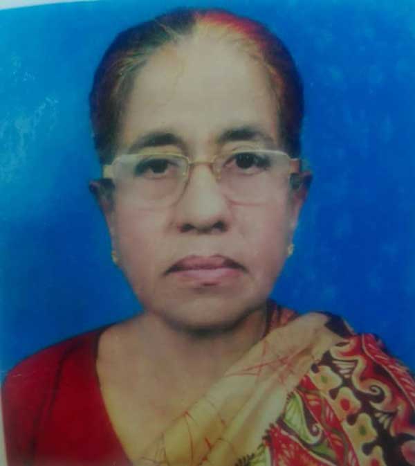 ড. আলো রাণী আইচ আর নেই