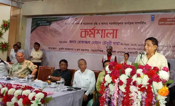 ‘দুর্যোগ মোকাবেলায় বাংলাদেশ বিশ্বে রোল মডেল’