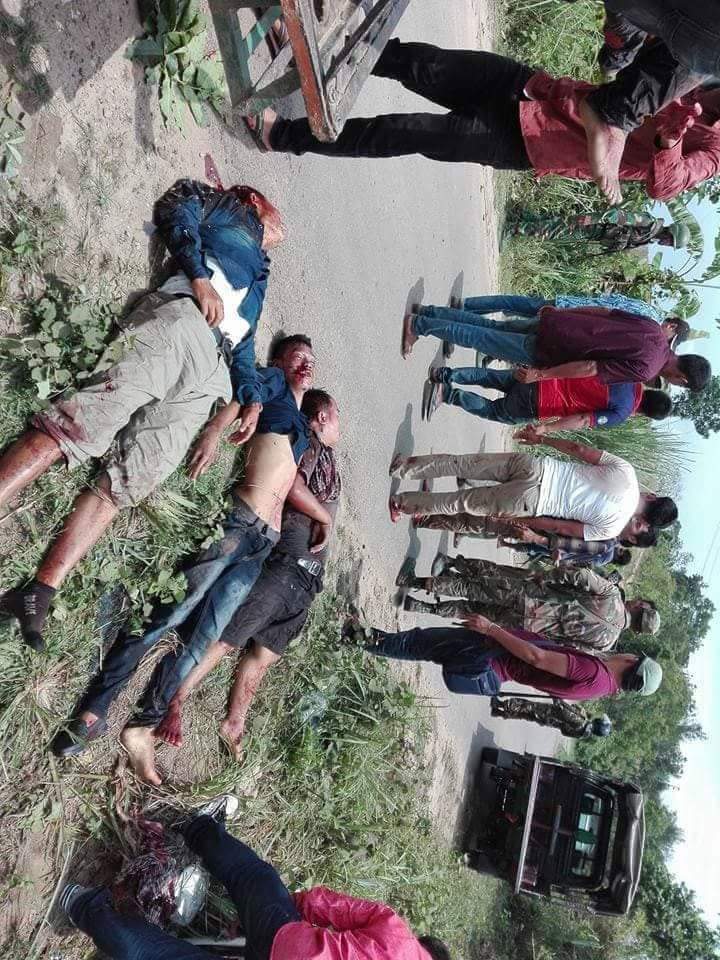 ইউপিডিএফ-গনতান্ত্রিক সভাপতি তপনজ্যোতি চাকমা বর্মাসহ নিহত ৫, আহত ৮