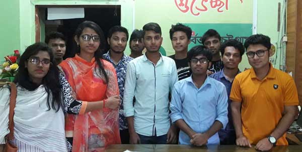 কালের কন্ঠ শুভসংঘের যাত্রা শুরু রাঙামাটিতে