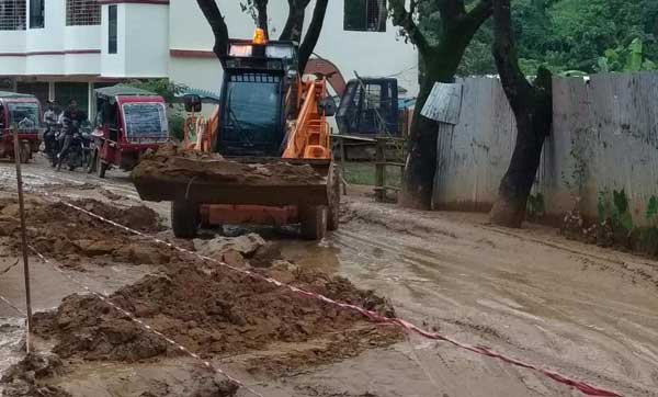 বান্দরবানে বন্যা পরিস্থিতির উন্নতি