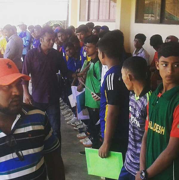 রাঙামাটি বয়সভিত্তিক ক্রিকেট দল বাছাই