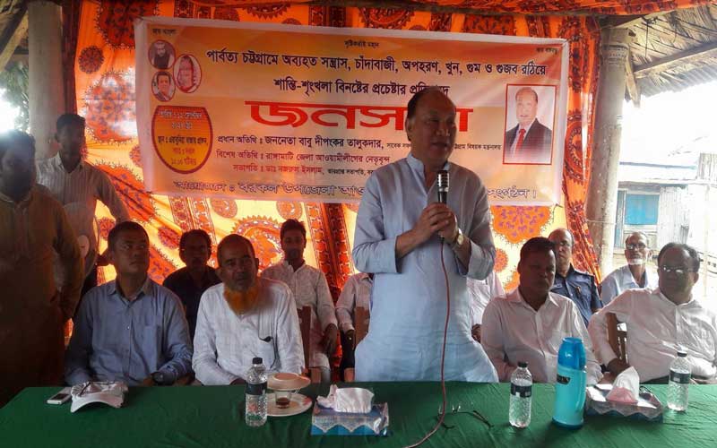 ‘আসন্ন নির্বাচনে সন্ত্রাসী কর্মকান্ডের নীল নকশা আঁকছে একটি মহল’