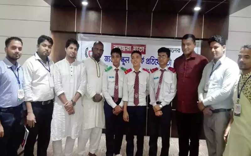 কালের কন্ঠ বিতর্কে চট্টগ্রাম বিভাগে সেরা বান্দরবান ক্যান্টনমেন্ট স্কুল