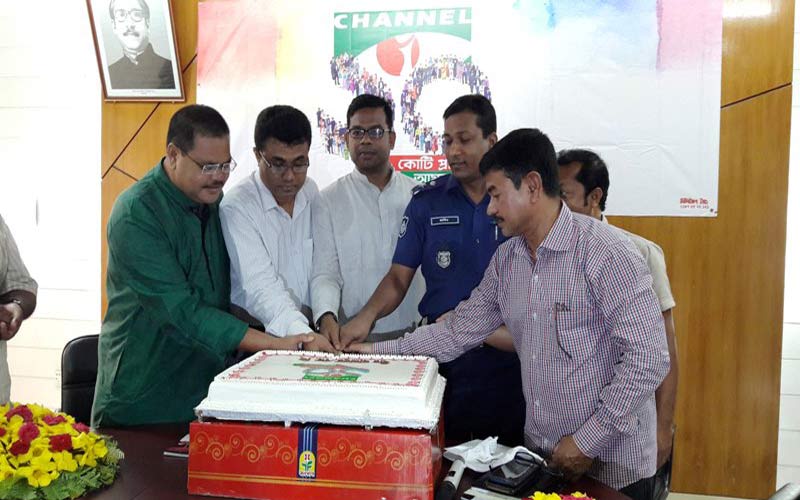 চ্যানেল আই’র প্রতিষ্ঠাবাষির্কী উদযাপন বান্দরবানে