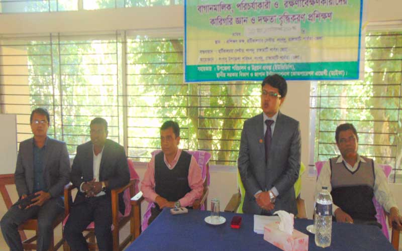 লংগদুতে কৃষক প্রশিক্ষন কর্মশালা