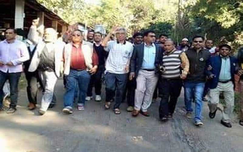 কাপ্তাইয়ে মনিস্বপনের গণসংযোগ