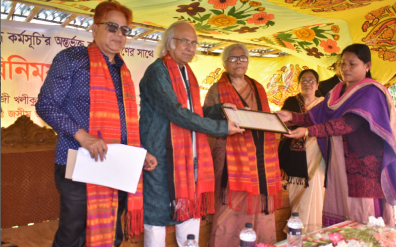 প্রকল্প পরিদর্শনে পিকেএসএফ চেয়ারম্যান ড. খলীকুজ্জামান রাঙামাটিতে