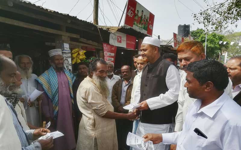নির্বাচনী প্রচারণায় সরগরম দীঘিনালা