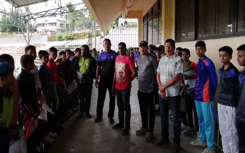 বয়সভিত্তিক ক্রিকেট দলের বাছাই অনুষ্ঠিত