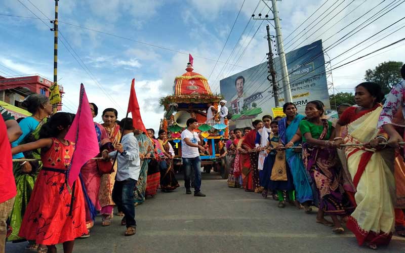 খাগড়াছড়িতে রথযাত্রা উৎসব
