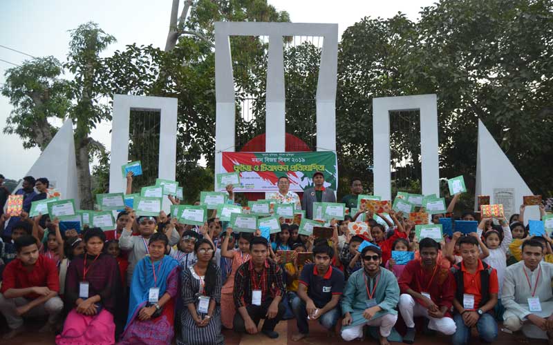 বিজয়ানন্দে মাতলো শুভসংঘ’র কুইজ-ছবি আঁকায় বিজয়ীরা