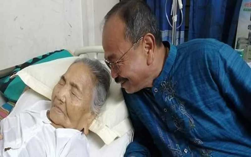 চলে গেলেন কুজেন্দ্রলাল’র মা উমাদিনী ত্রিপুরা
