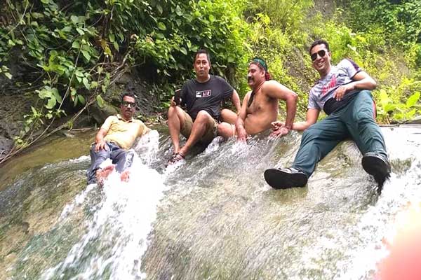 প্রকৃতির অপূর্ব সৃষ্টি রাইখালীর ‘ক্যকপ্রাং ঝর্না’