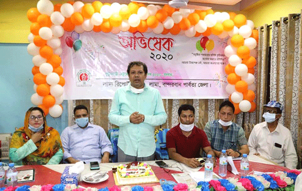 লামা রিপোর্টার্স ক্লাবের নব কমিটির অভিষেক