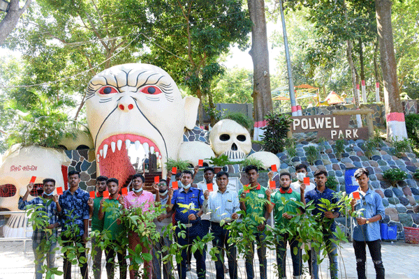 মাদক, সন্ত্রাস, জঙ্গিবাদ ও ধর্ষণের বিরুদ্ধে লাল কার্ড প্রদর্শন