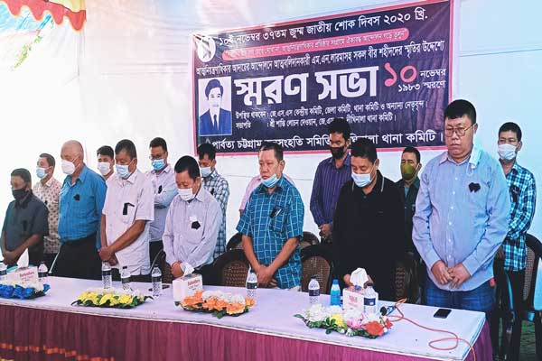 ইউপিডিএফ’র ‘পাতানো’ ও ‘স্বার্থ’র ঐক্যে ‘না’ !