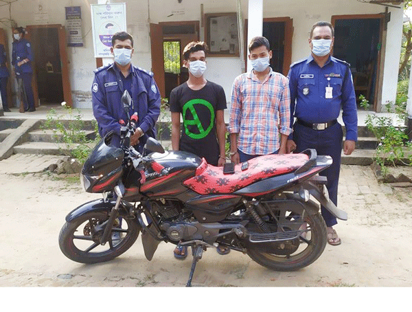 ছিনতাইয়ের ১৮ দিন পর মোটর সাইকেল উদ্ধার