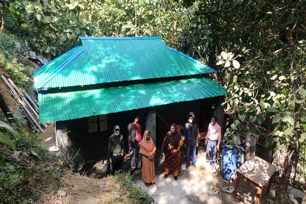 প্রধানমন্ত্রীর উপহারের ঘর পাচ্ছেন কাপ্তাইয়ের দরিদ্র ৬৮ পরিবার