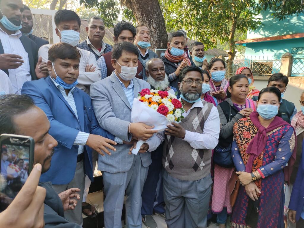 কাউখালীতে নেতাকর্মীদের ভালোবাসায় সিক্ত অংসুইপ্রু চৌধুরী