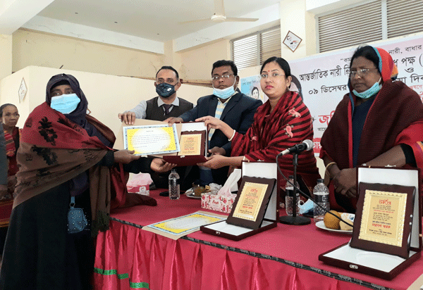 মাটিরাঙ্গায় জয়িতা সংবর্ধনা