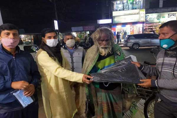 শীতার্তদের পাশে এসএসসি-৮৯ স্বজন সম্মিলন পরিষদ