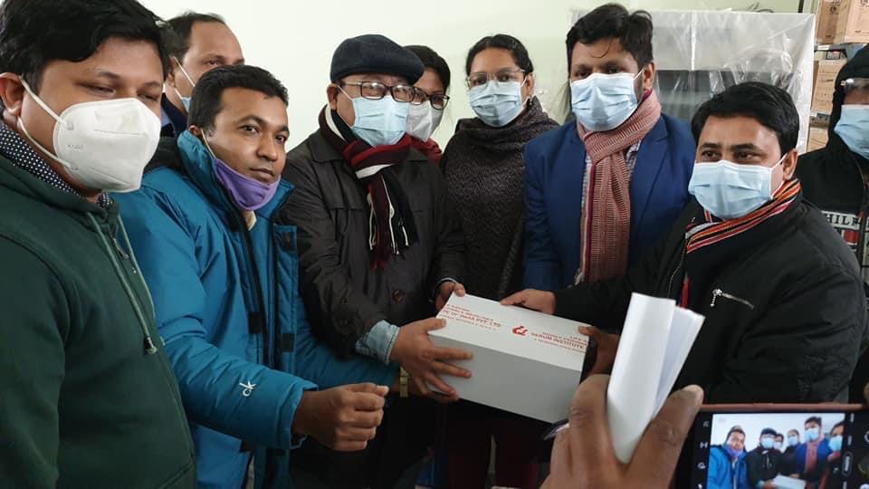 বান্দরবানেও পৌঁছলো করোনা টিকা