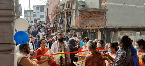রক্ষাকালী মন্দিরের উন্নয়ন কাজের উদ্বোধন করলেন নব বিক্রম