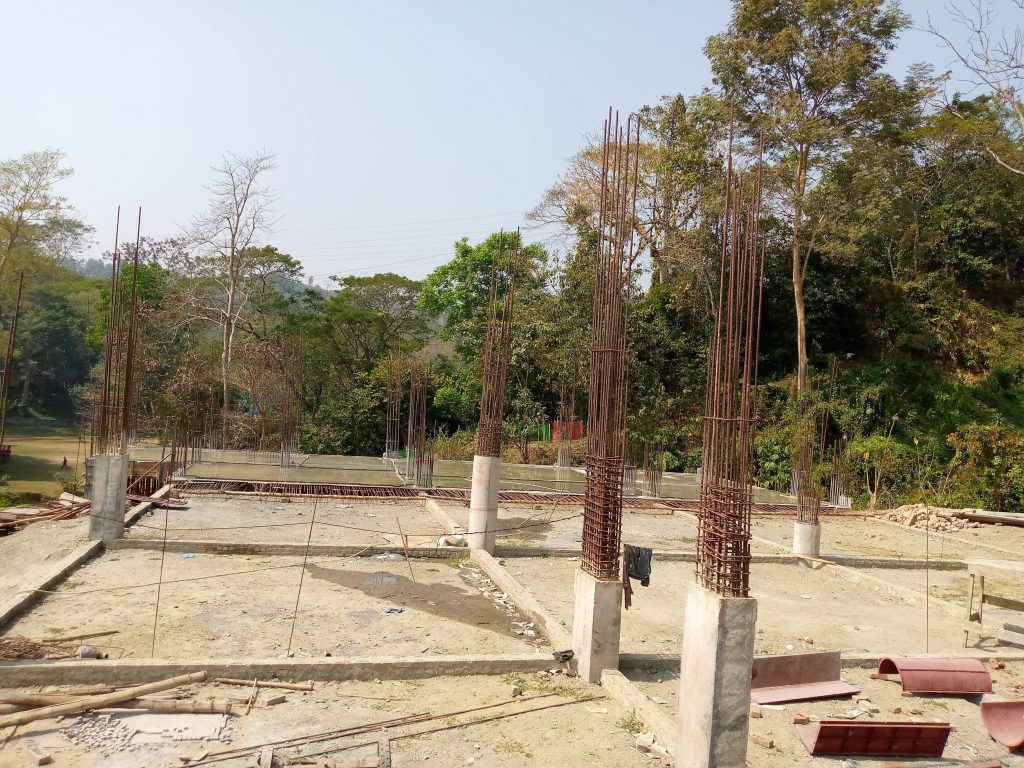 কাপ্তাইয়ে মডেল মসজিদ নির্মাণে ধীরগতি