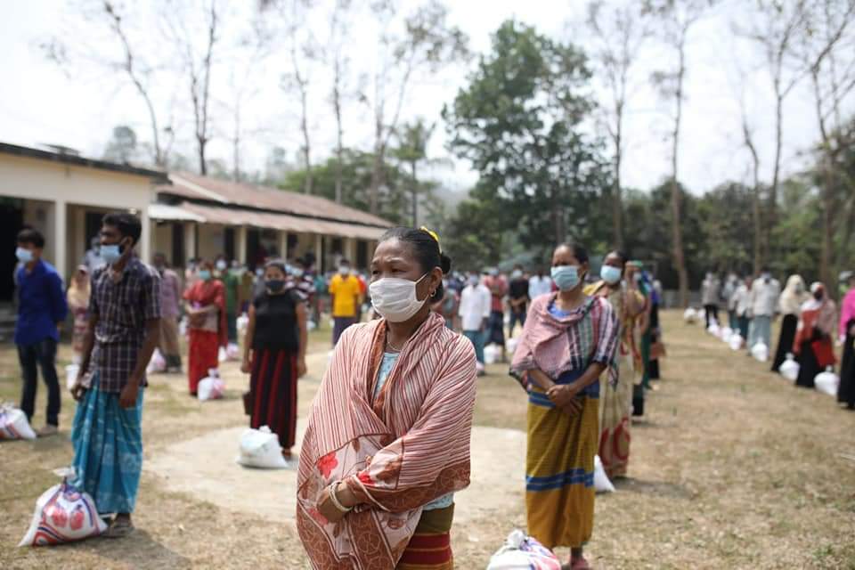 বান্দরবানে ১৪ হাজার ৭শ’ পরিবারকে ত্রাণ সহায়তা