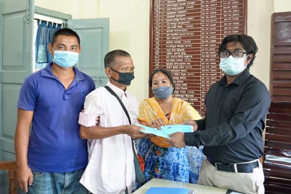 ঘর পেলো সেই উৎপলেন্দু চাকমা