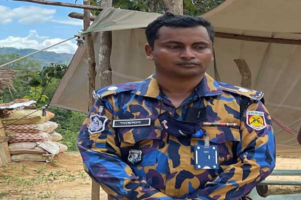 করোনা কেড়ে নিলো রাঙামাটির এপিবিএন’র এএসপি আহসান হাবীবকে