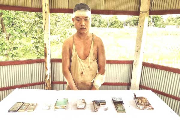 যৌথবাহিনীর অভিযানে অস্ত্রসহ ইউপিডিএফ কর্মী আটক