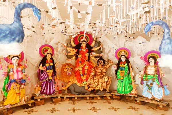 খাগড়াছড়ির ৫৫ মন্ডপে চলবে দেবী দূর্গার আরাধনা