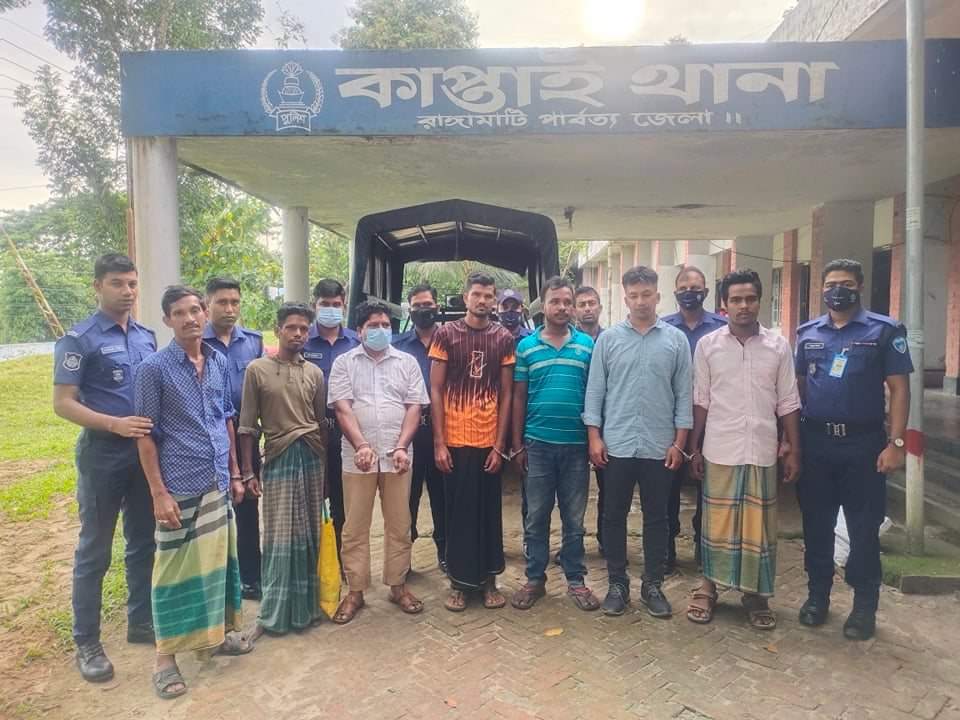 কাপ্তাইয়ে ইউপি সদস্য হত্যার ঘটনায় মামলা দায়ের, গ্রেপ্তার ৭