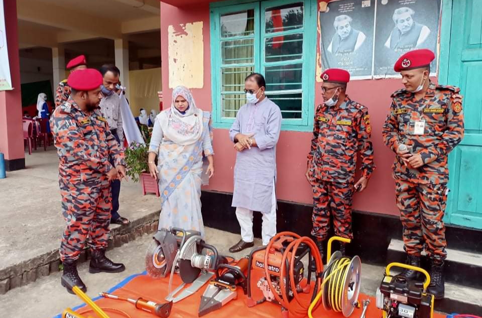 কাপ্তাইয়ে ফায়ার সার্ভিস ও সিভিল ডিফেন্স সপ্তাহের উদ্বোধন