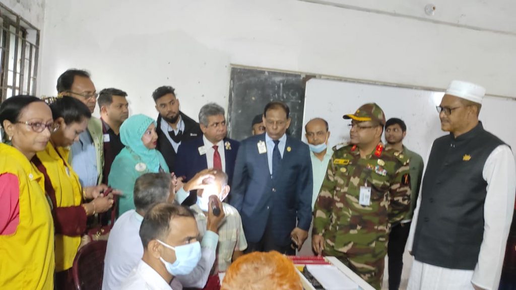 দীঘিনালায় আই ক্যাম্প ও চিকিৎসা সেবা উদ্বোধন