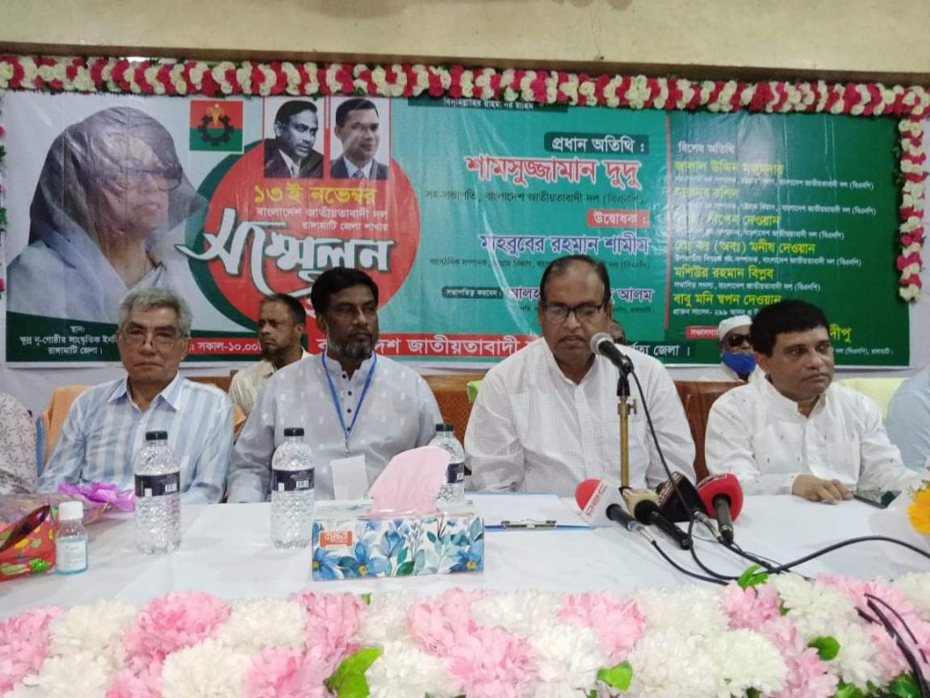 দেশে অন্যায়-অবিচার চূড়ান্ত পর্যায়ে পৌঁছে গেছে: দুদু