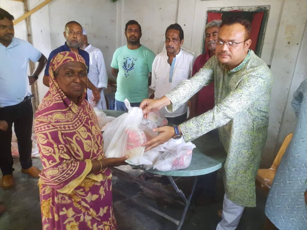 দুস্থদের পাশে বীর মুক্তিযোদ্ধা মাহাবুবুর রহমান ফাউন্ডেশন