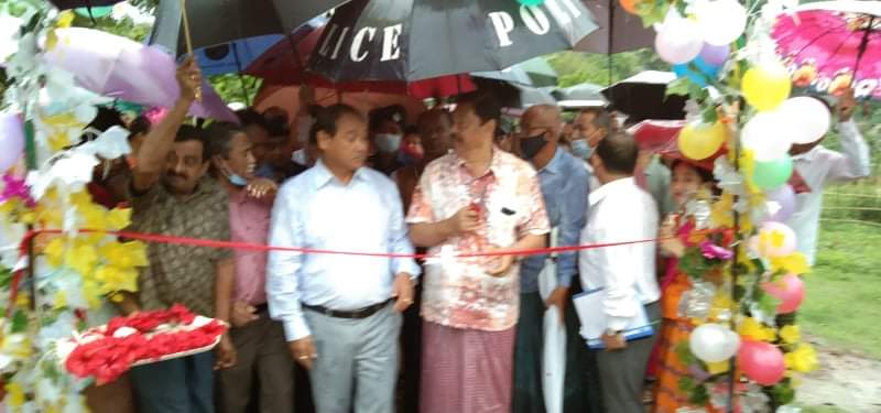 কাপ্তাইয়ে উন্নয়ন কর্মকান্ডের উদ্বোধন পার্বত্যমন্ত্রীর