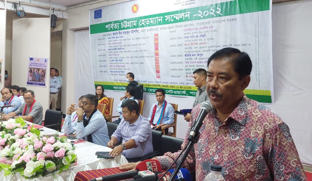 যুদ্ধ ছাড়াই আলোচনার মাধ্যমে চুক্তি স্বাক্ষর হয়েছে- হেডম্যান সম্মেলনে বীর বাহাদুর