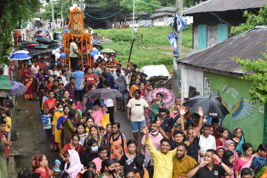 নানান আনুষ্ঠানিকতায় রাঙামাটিতে রথযাত্রা উৎসব অনুষ্ঠিত
