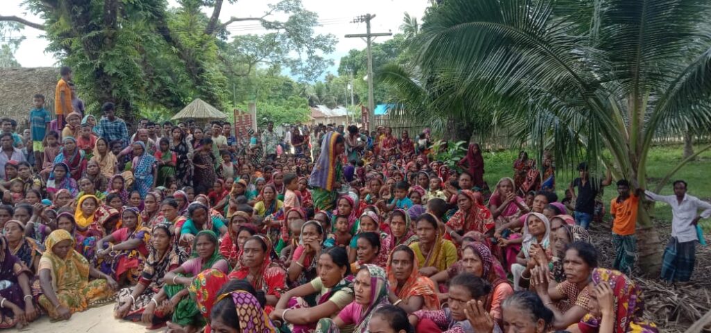 রামগড় চা বাগান শ্রমিকদের কর্মবিরতি