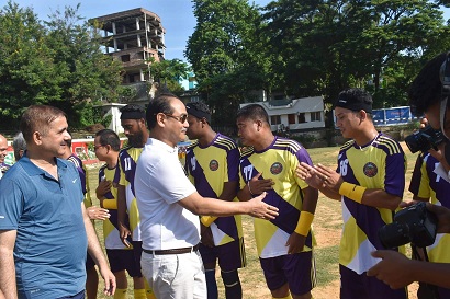ক্রীড়ার উন্নয়নে উন্নয়ন বোর্ড কাজ করছে: নিখিল চাকমা