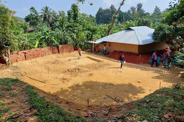 সাফজয়ী রূপনার নতুন বাড়ির কাজ শুরু