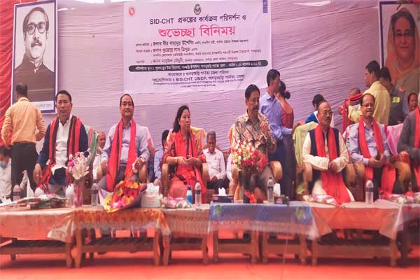 ‘শেখ হাসিনার হাত ধরেই পাহাড়ে শান্তি ফিরেছে’