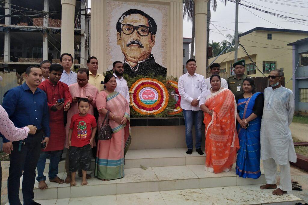 বর্ণাঢ্য আয়োজনে বাঘাইছড়িতে বঙ্গবন্ধুর জন্মবার্ষিকী উদযাপন